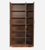 Kelly 3 Door Wardrobes In Walnut - Luxe Maple