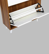 Kibo Shoe Rack In Laminate Wood - Luxe Maple
