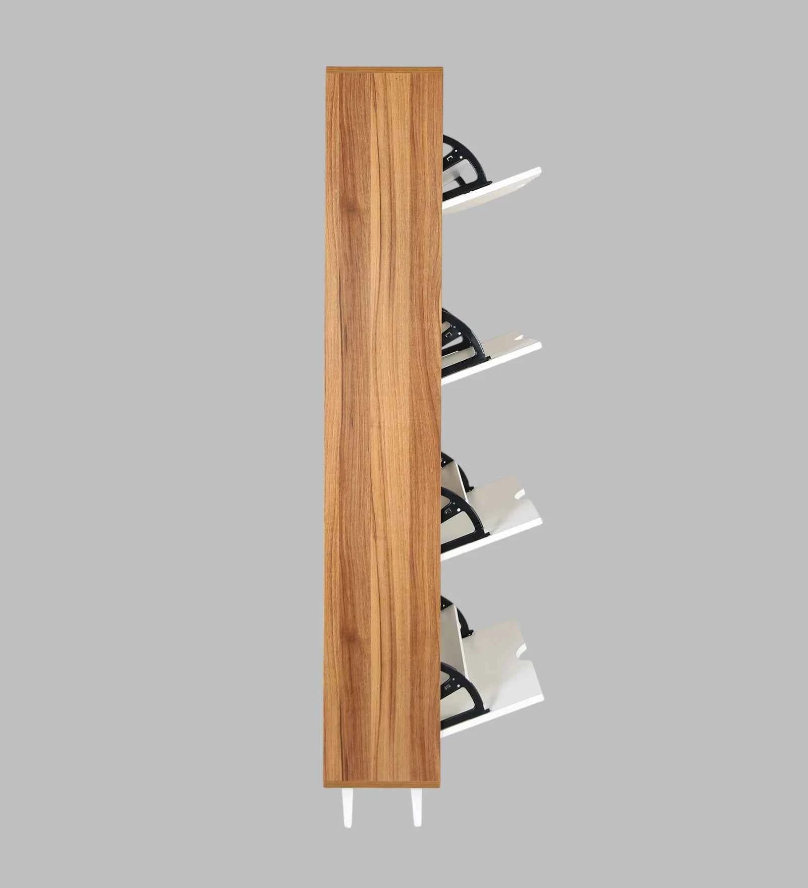 Kibo Shoe Rack In Laminate Wood - Luxe Maple