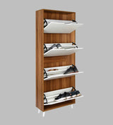 Kibo Shoe Rack In Laminate Wood - Luxe Maple