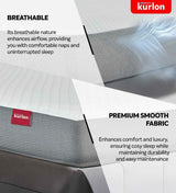 Kurlon 5 Inches Memory Foam Mattress - Luxe Maple
