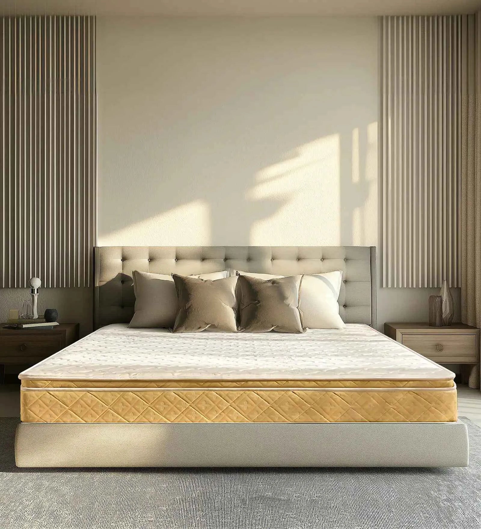 Kurlon Spring Mattress In 8 Inches - Luxe Maple