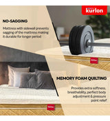 Kurlon Spring Mattress In 8 Inches - Luxe Maple