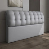 London Luxury Upholstered Bed in Leatherette | Modern Bed - Luxe Maple