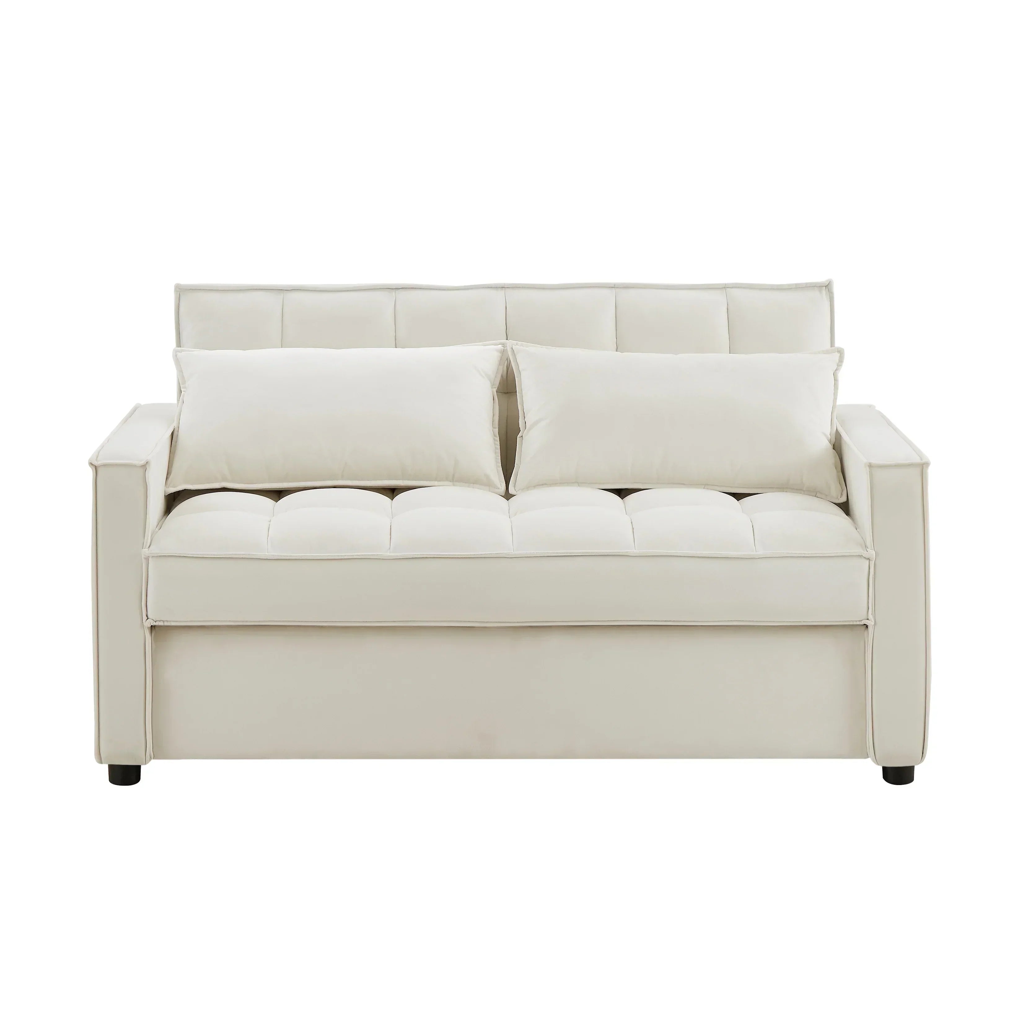 Kelvin Luxury Sofa Cum Bed - Luxe Maple