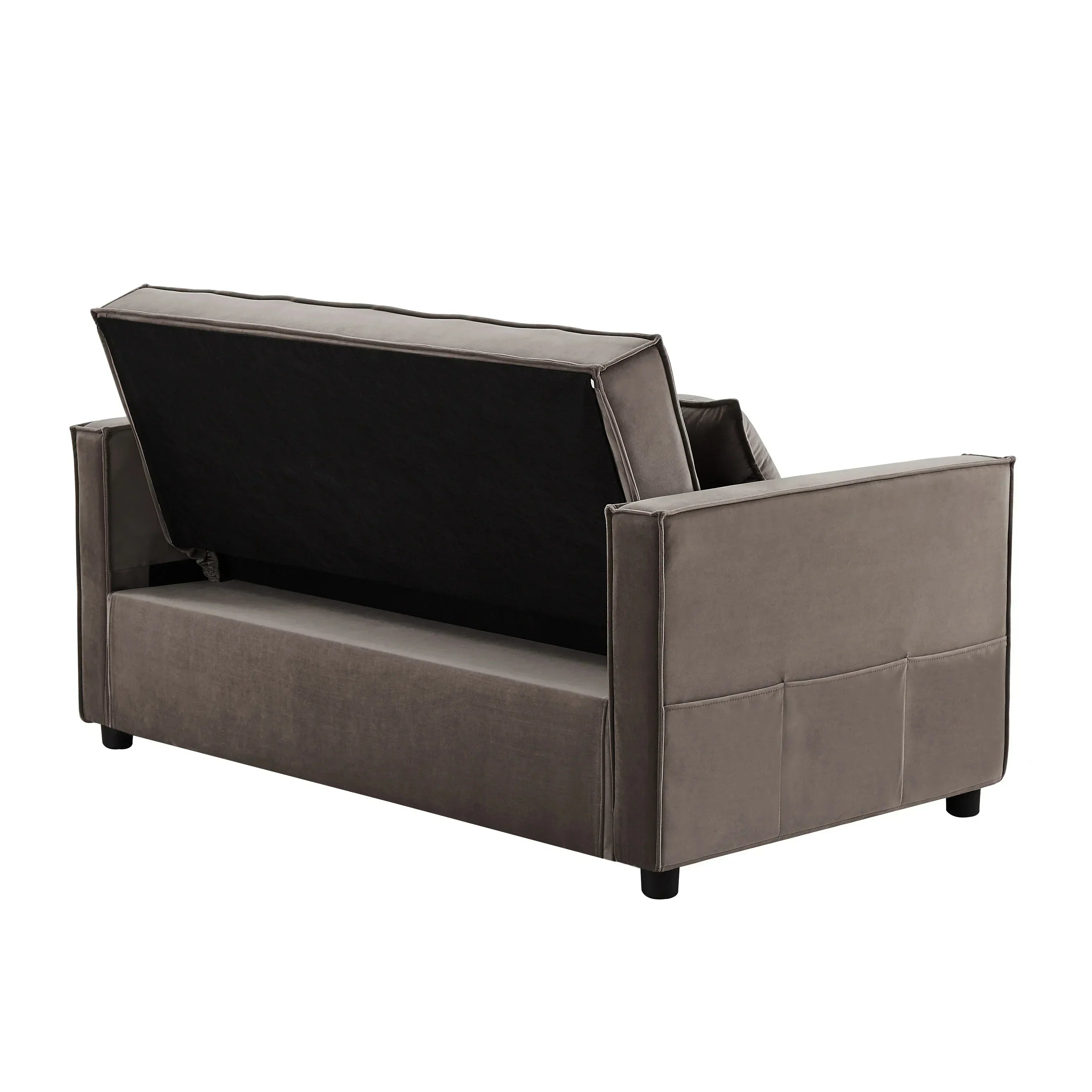 Kelvin Luxury Sofa Cum Bed - Luxe Maple