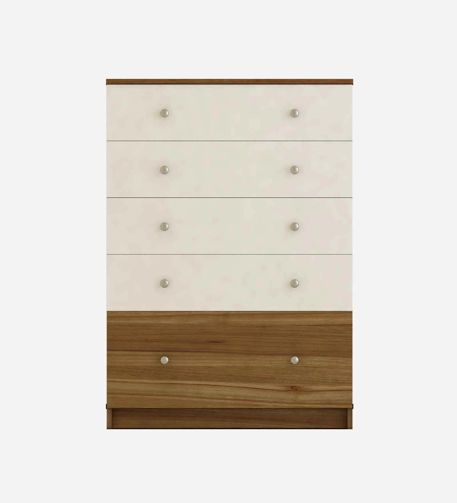 Magnum Chest Of Drawers In White - Luxe Maple