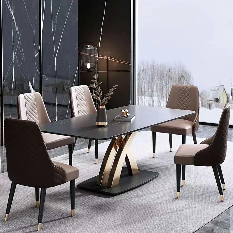 Tring Luxury 4 Seater Dining Table - Luxe Maple