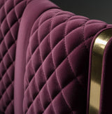 Mario Luxury Upholstered Bed in Suede | Premium Bedroom Bed - Luxe Maple