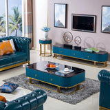 Urban Luxury Tv Unit & Center Table Combo - Luxe Maple