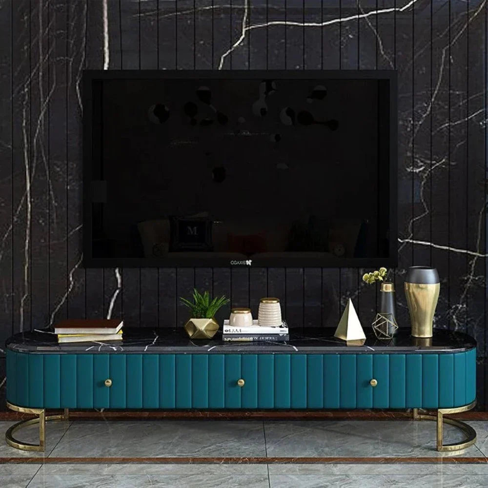 Urban Luxury Tv Unit & Center Table Combo - Luxe Maple