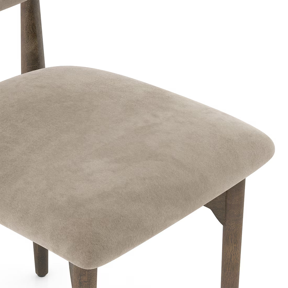 Olly Solid Wood Dining Chair Set Of 2 - Luxe Maple