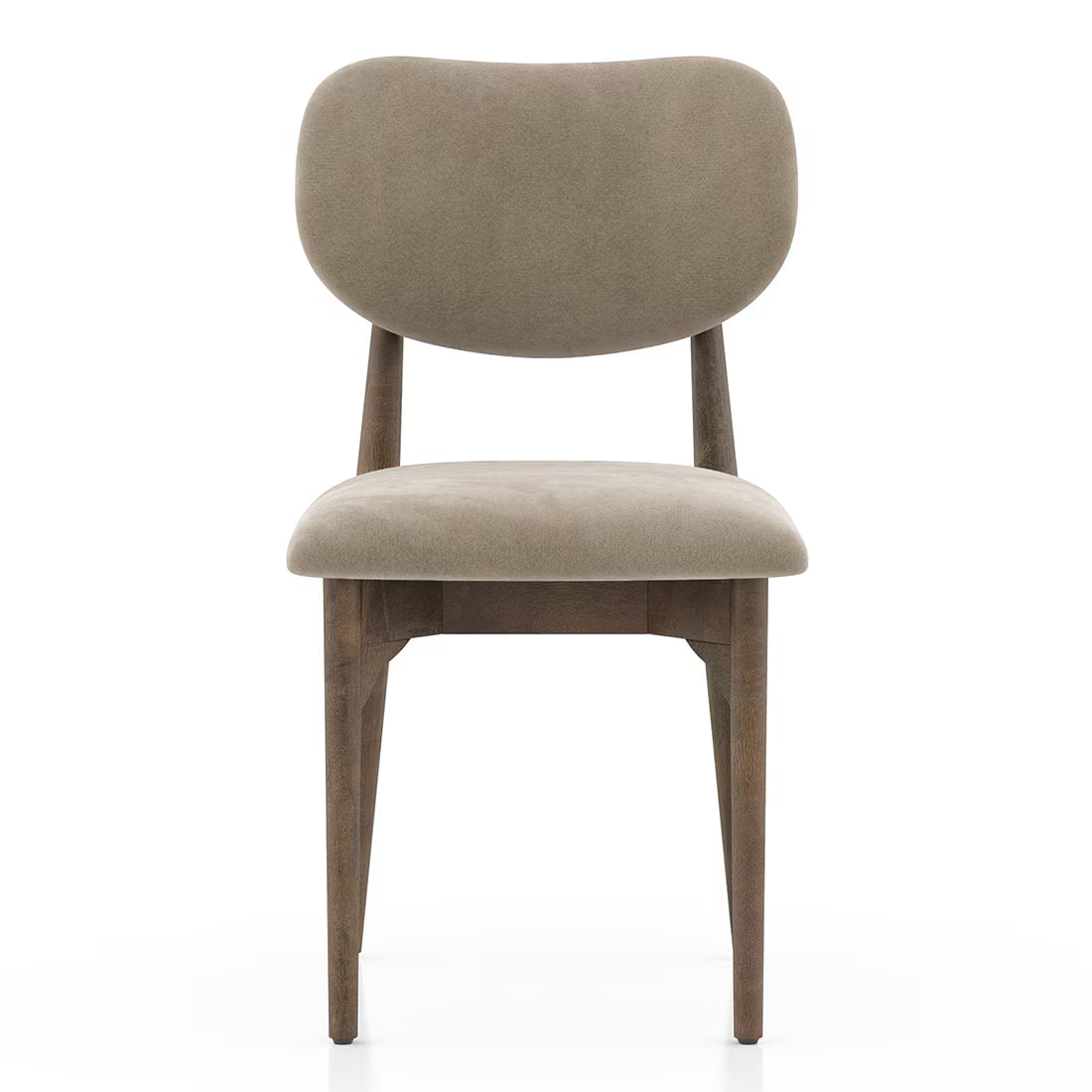 Olly Solid Wood Dining Chair Set Of 2 - Luxe Maple