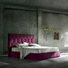 Oppo Quilt Luxury Upholstered Bed in Suede | Luxury Bed - Luxe Maple