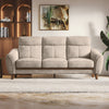 Rony Premium Suede Sofa Set - Luxe Maple - Luxe Maple