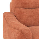 Rony Premium Suede Sofa Set - Luxe Maple - Luxe Maple