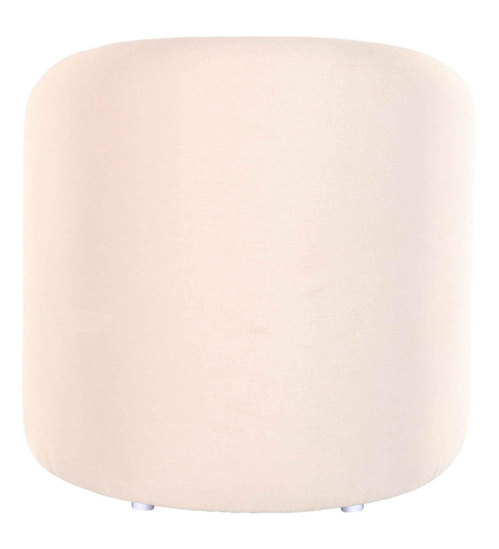 Rose Barrel Chair In Suede - Luxe Maple