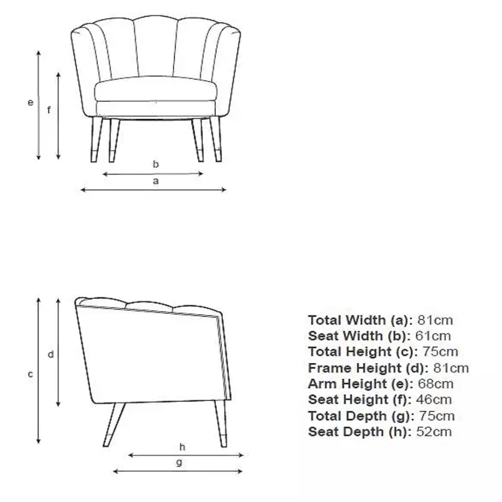 Butterfly Accent Chair in Pink Color - Luxe Maple