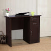 Unique Study Table in Wenge Color - Luxe Maple