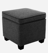 Sodo Ottoman With Storage In Fabric - Luxe Maple