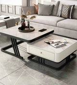 Umar Nesting Table In SS 304 - Luxe Maple