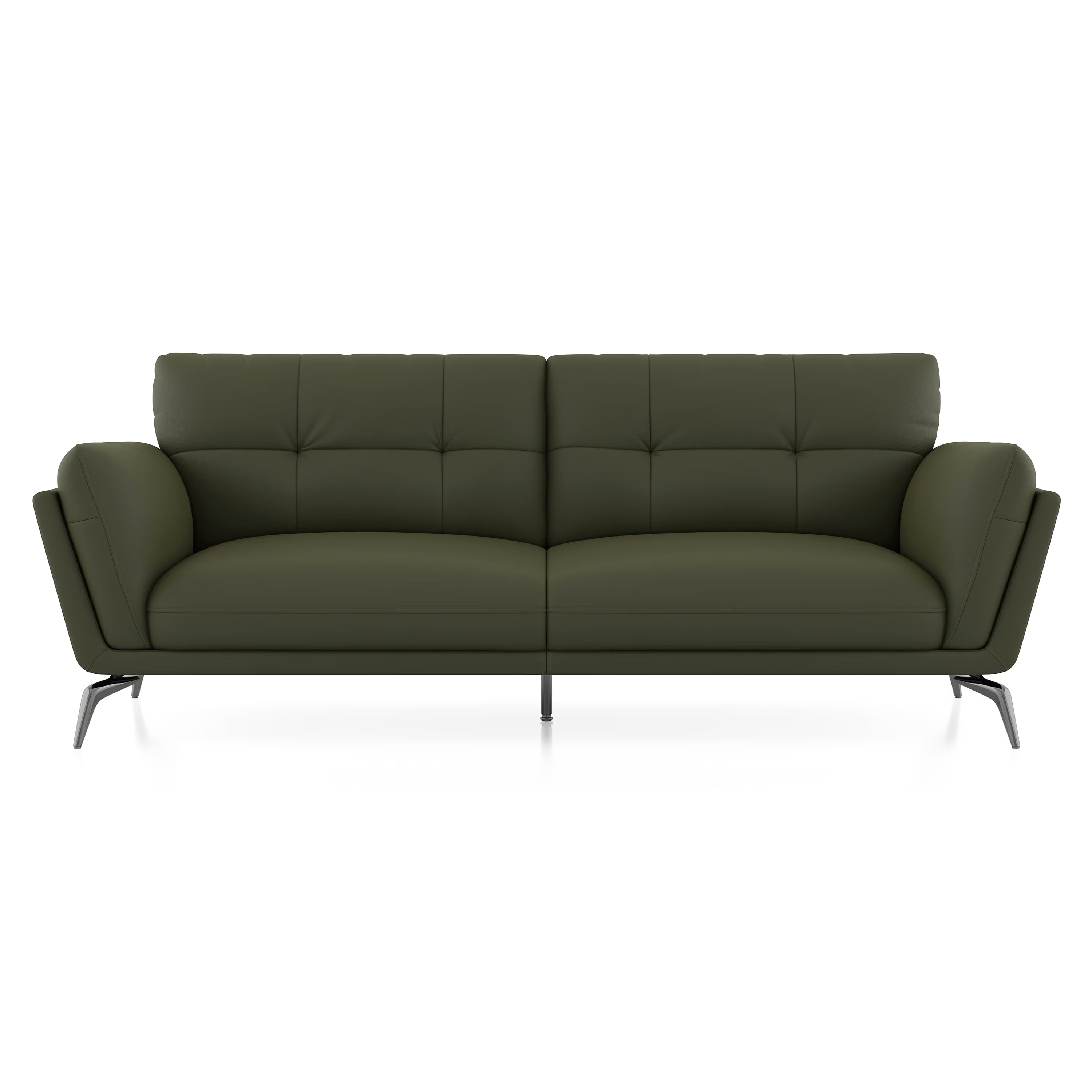 Volly Leatherette Sofa Set - Luxe Maple - Luxe Maple