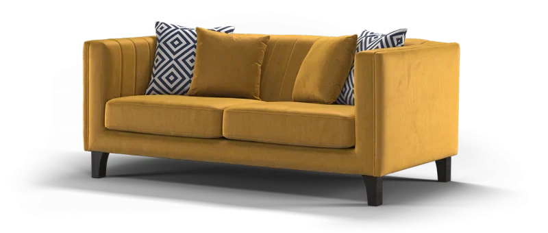 Wildo Luxury Sofa Set in Suede