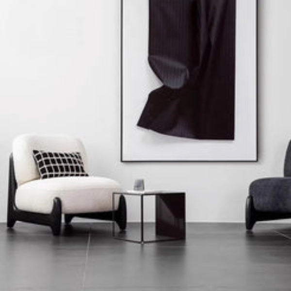 Candy Premium Accent Chair In Brooklyn Fabric - Luxe Maple