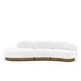 Casper Premium Sofa Set in Bouncle - Luxe Maple