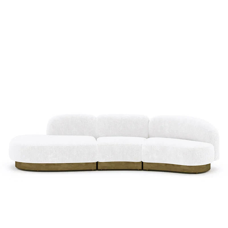 Casper Premium Sofa Set in Bouncle - Luxe Maple