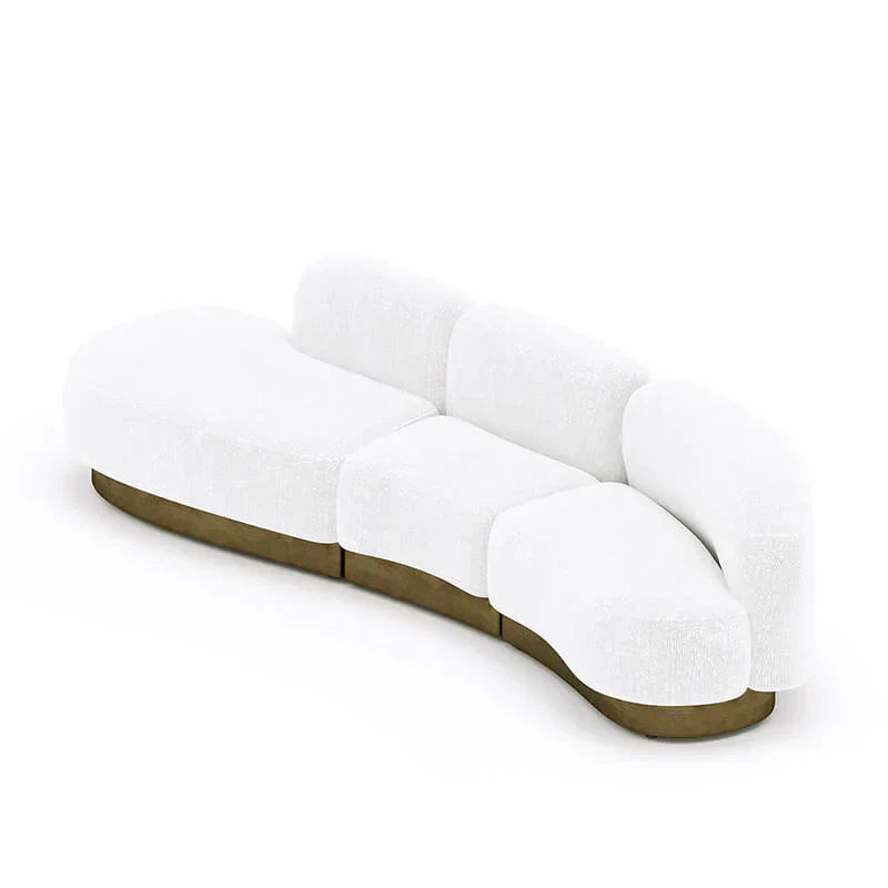 Casper Premium Sofa Set in Bouncle - Luxe Maple