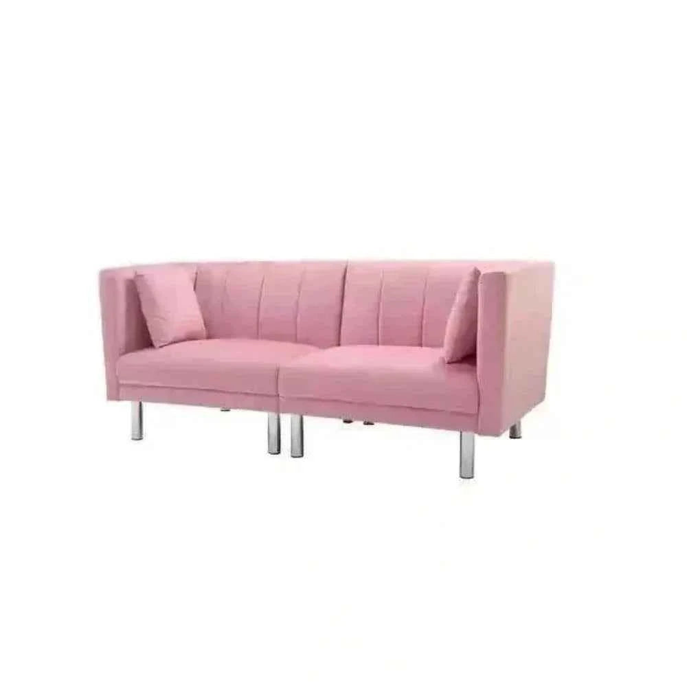 Dolcy Line Sofa Set in Pink