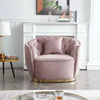Rolex Chesterfield Suede Tufted Sofa Set