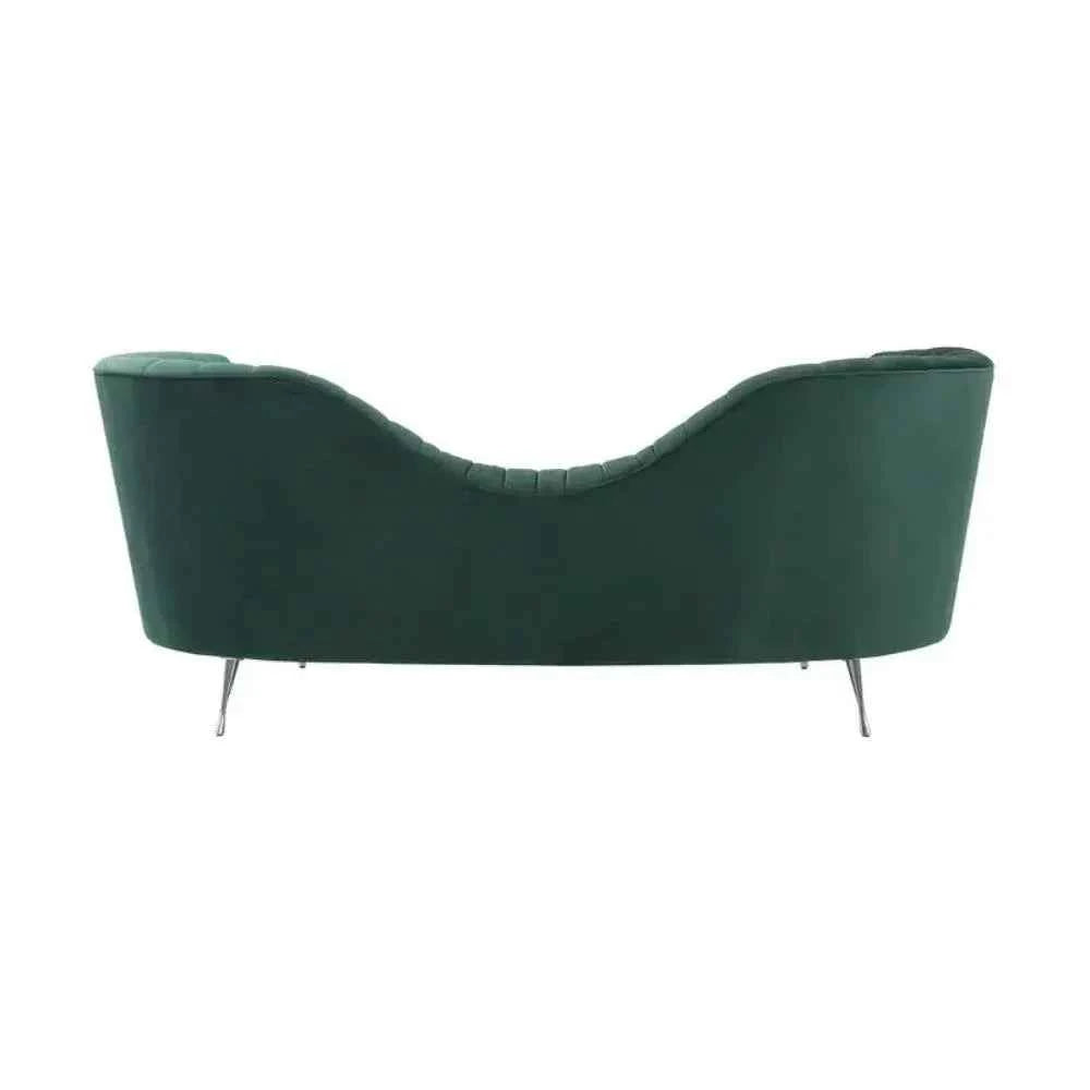 Angel Wing Luxury Modern Suede Sofa Set