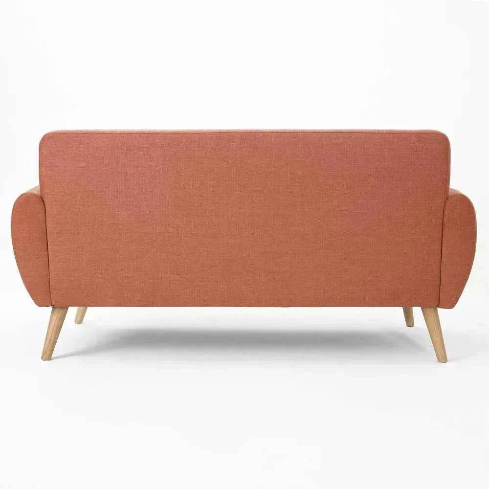 Heffy Modern Sofa Set in Suede