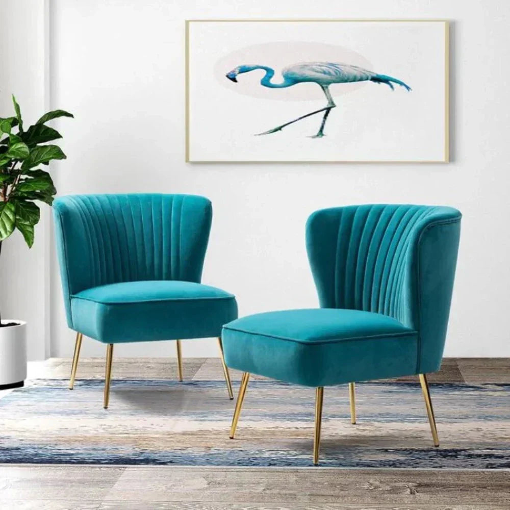 Pepper Accent Chair ( Pair ) - Luxe Maple