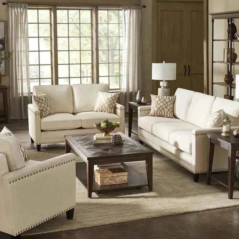 GoPro Line Sofa Set in Beige