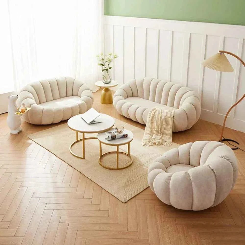 Cosco Premium Modern Sofa Set In Brooklyn Fabric