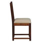 Tipsy 6 Seater Dining Table in Wenge Color (Sheesham Wood) - Luxe Maple