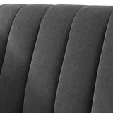 Uniline Pro Luxury Mid-Century Sofa In Suede