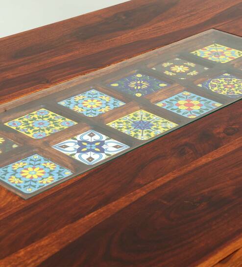 Superb 6 Seater Dining Table in Wenge Color - Luxe Maple