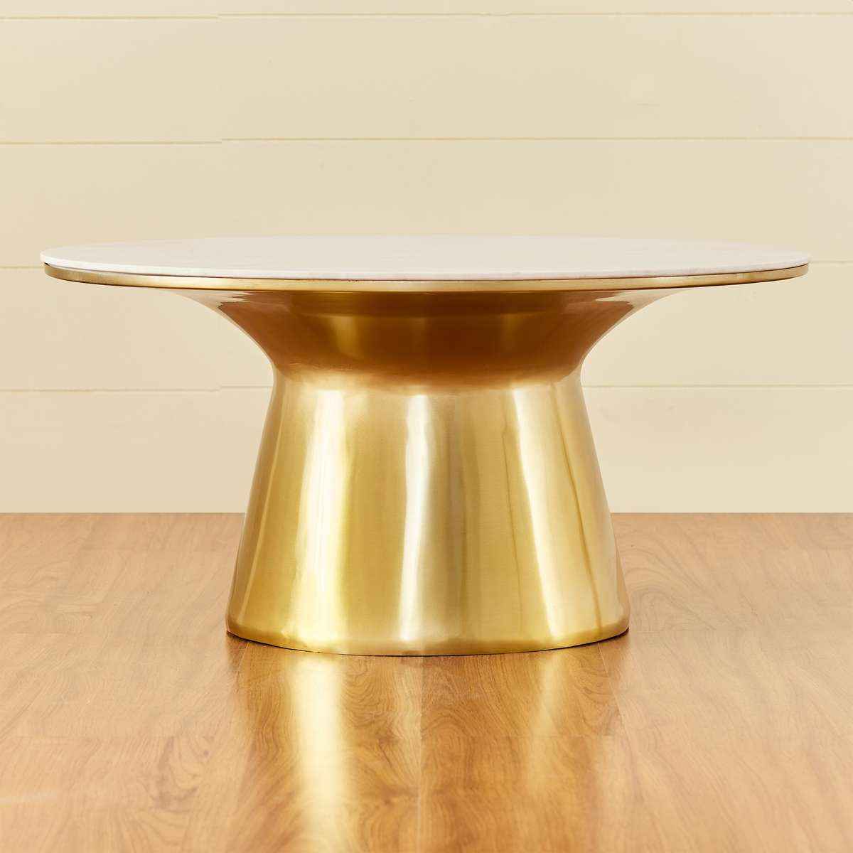 Nano Center Table in Gold Finish