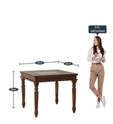 Unicorn 4 Seater Dining Table in Natural Color - Luxe Maple