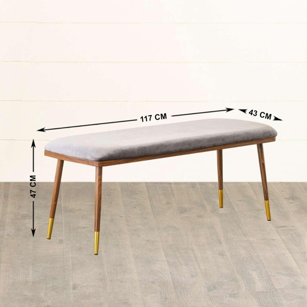 Flex 6 Seater Dining Table in Grey - Luxe Maple