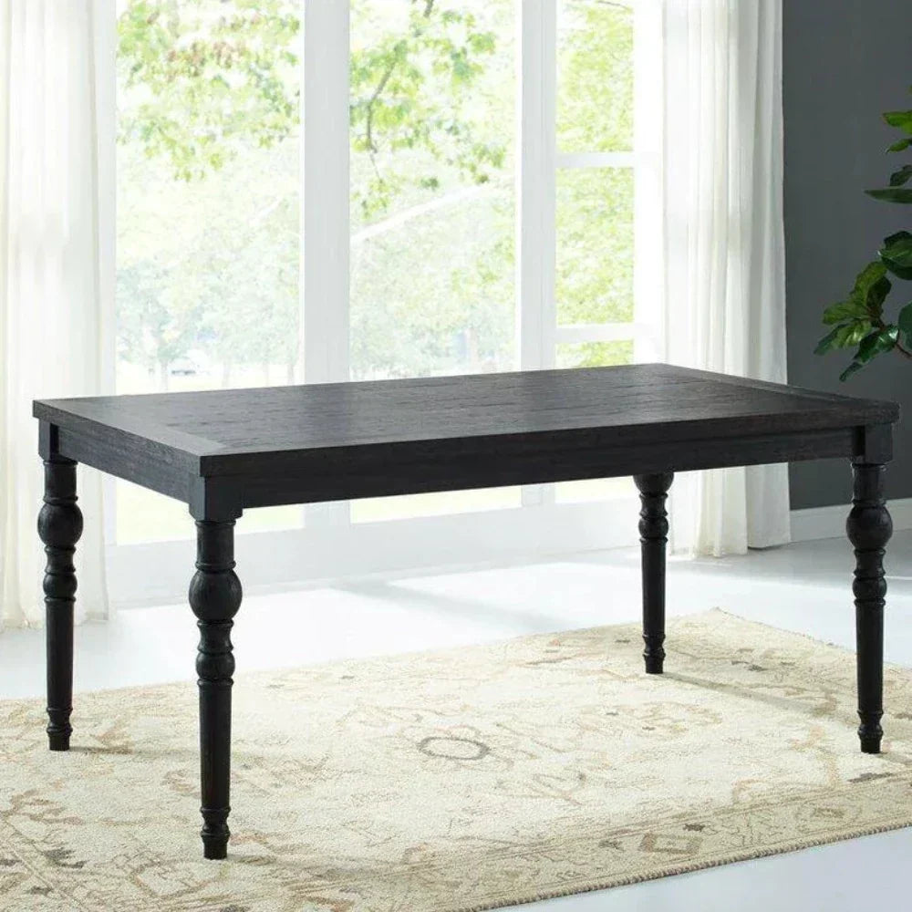 Mozo Luxury 4 Seater Dining Table in Beige - Luxe Maple