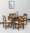 Unicorn 4 Seater Dining Table in Natural Color - Luxe Maple