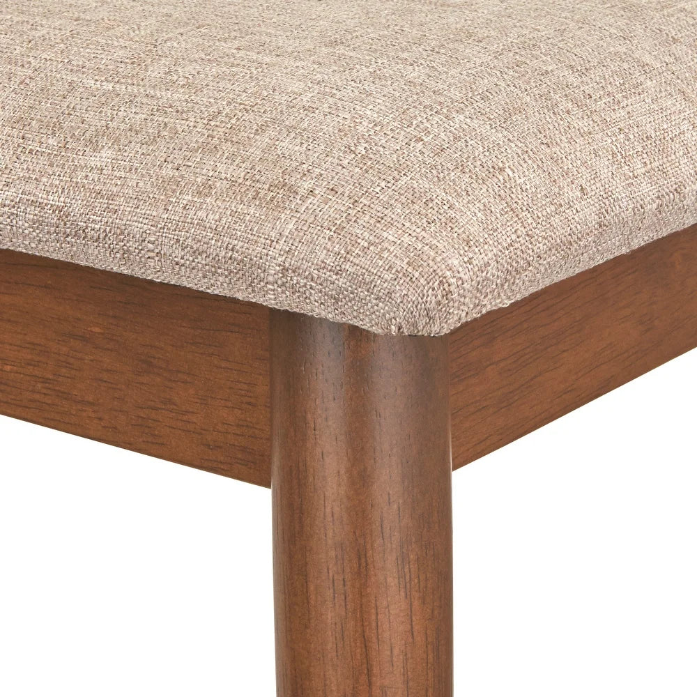 Ivory 6 Seater Dining Table in Grey - Luxe Maple