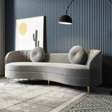 Perfecto Luxury Modern Suede Sofa Set