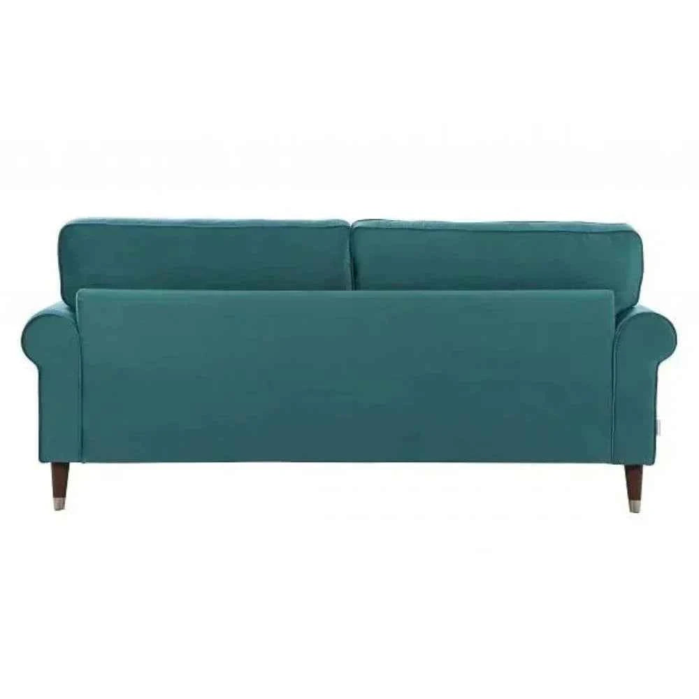 Mosco Straight Line Sofa Set In Suede
