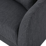 Rolex Round Modern Molfino Sectional Sofa - Luxe Maple